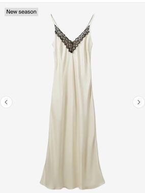 Sofie Schnoor BETTSW SLIP DRESS - CREAM WHITE size 36